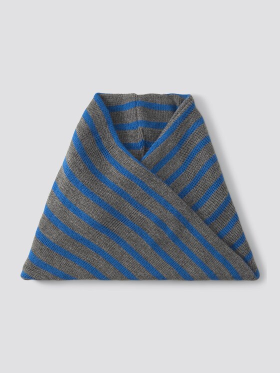 Gestreifter Loop-Schal - Jungen - blue lolite|blue Gestreifter Loop-Schal - Jungen - blue lolite|blue - 7 - TOM TAILOR