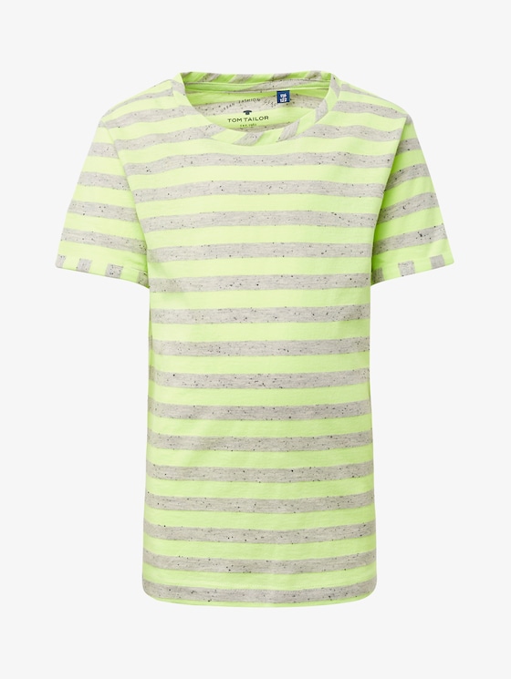 Gestreept t-shirt - Jongens - original|multicolored - 7 - TOM TAILOR