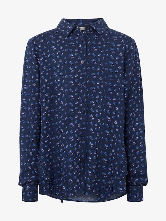 Bluse mit Volant vorne - Mädchen - allover|multicolored Bluse mit Volant vorne - Mädchen - allover|multicolored - 7 - TOM TAILOR