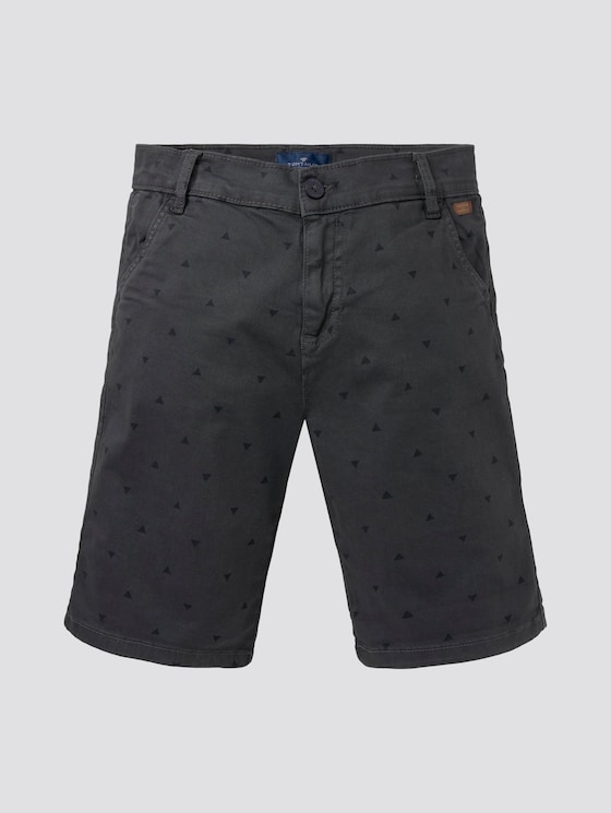 Gemusterte Bermuda-Shorts - Jungen - odyssey gray|gray Gemusterte Bermuda-Shorts - Jungen - odyssey gray|gray - 7 - TOM TAILOR