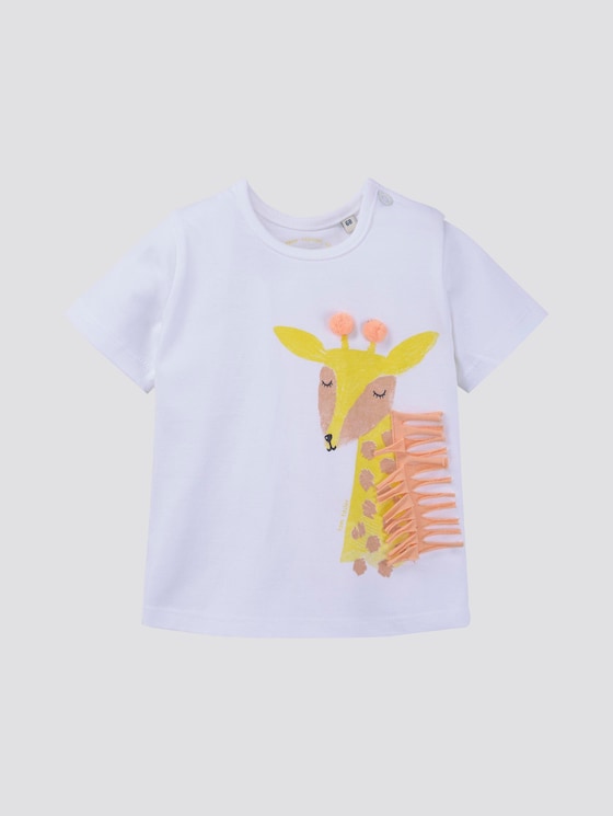 T-shirt met print en franjes - Babies - original|original T-shirt met print en franjes - Babies - original|original - 7 - TOM TAILOR