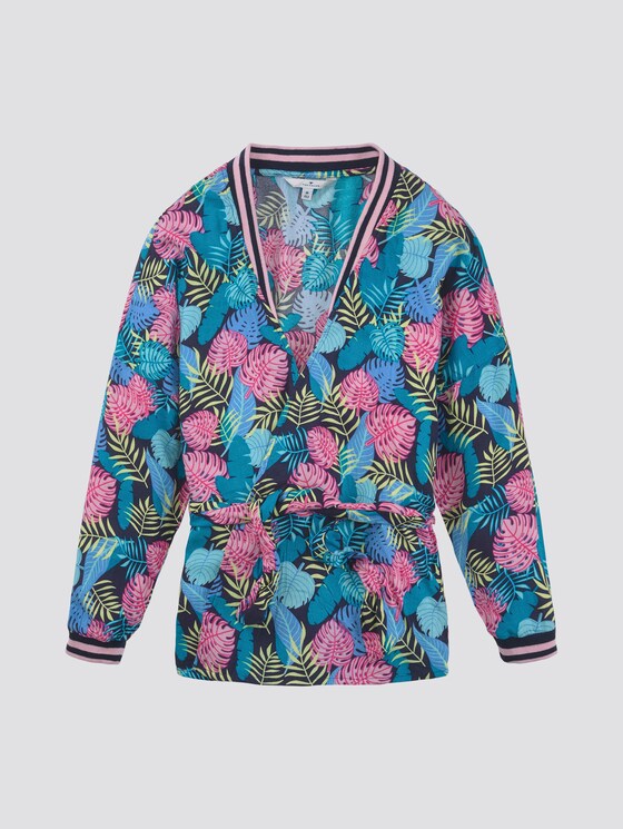 Kimono-jack met patroon - Meisjes - allover|multicolored - 7 - TOM TAILOR