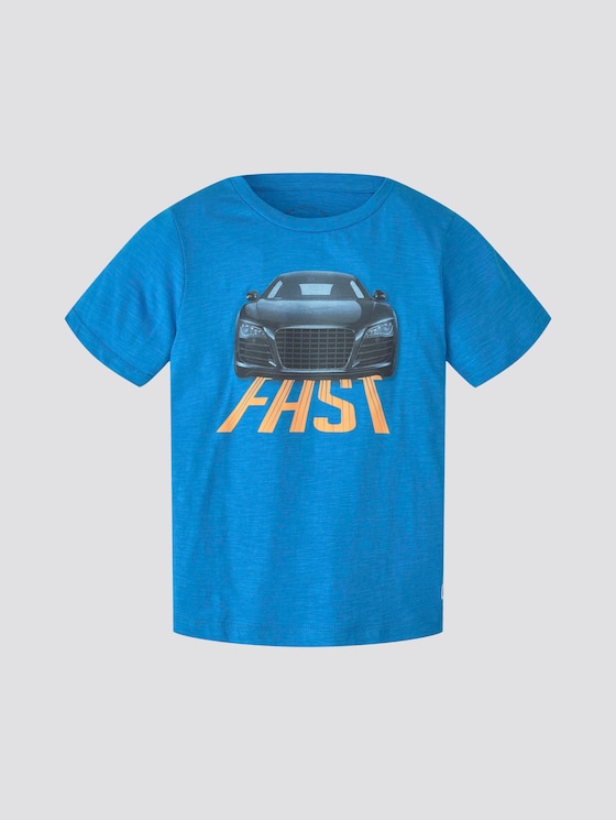 T-Shirt mit Print - Jungen - ibiza blue|blue T-Shirt mit Print - Jungen - ibiza blue|blue - 7 - TOM TAILOR