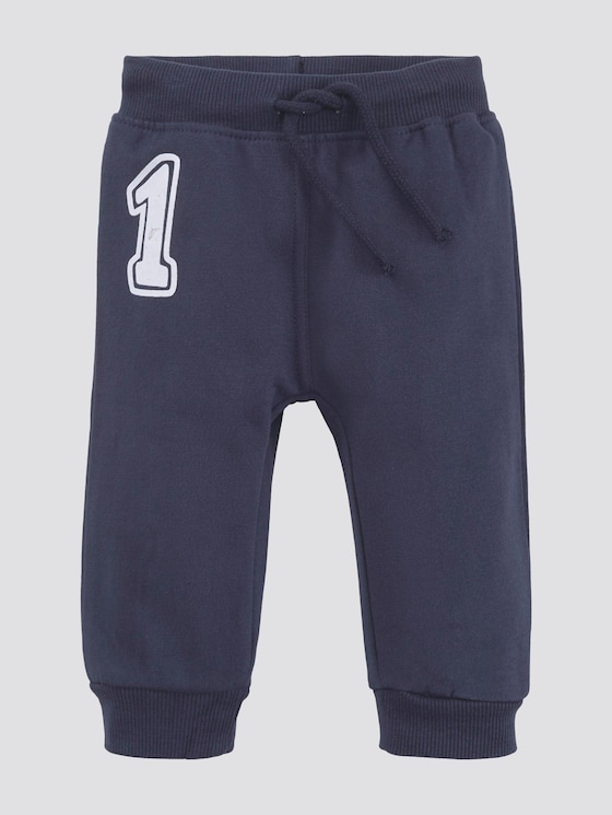 Gestreifte Jogginghose mit Print - Babies - navy blazer|blue Gestreifte Jogginghose mit Print - Babies - navy blazer|blue - 7 - TOM TAILOR