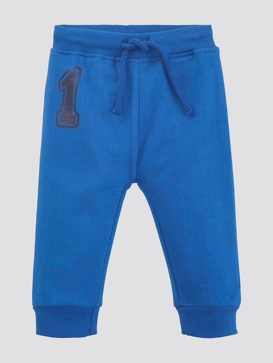 Gestreepte joggingbroek met print - Babies - turkish sea|blue Gestreepte joggingbroek met print - Babies - turkish sea|blue - 7 - TOM TAILOR