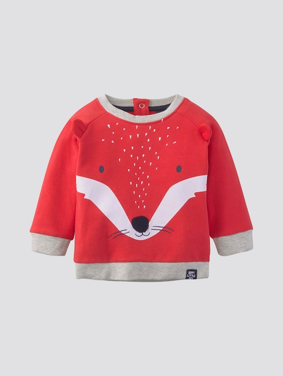 Sweatshirt mit Tier-Print - Babies - high risk red|red Sweatshirt mit Tier-Print - Babies - high risk red|red - 7 - Tom Tailor E-Shop Kollektion