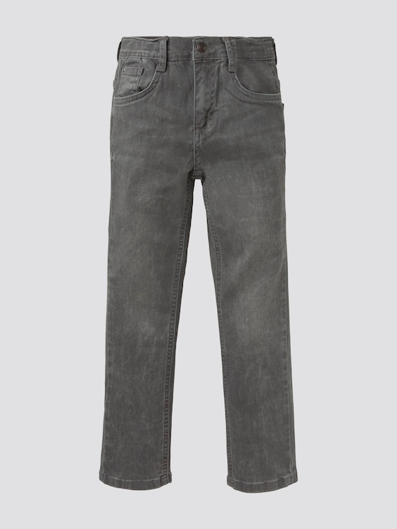 Matt Jeans mit Knitterdetails - Jungen - dark grey denim|gray Matt Jeans mit Knitterdetails - Jungen - dark grey denim|gray - 7 - Tom Tailor E-Shop Kollektion