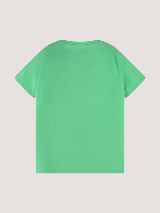 T-Shirt met print - Jongens - washed neon green|green T-Shirt met print - Jongens - washed neon green|green - 8 - Tom Tailor E-Shop Kollektion