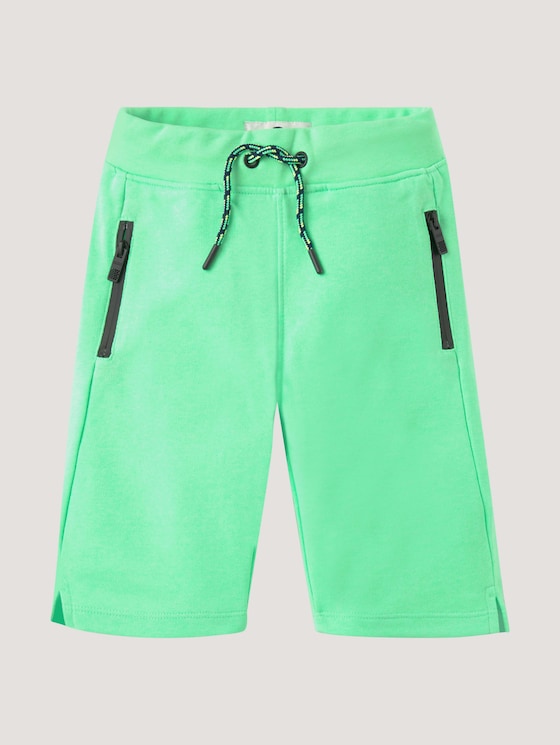 Bermudas with zip pockets - Boys - washed neon green|green Bermudas with zip pockets - Boys - washed neon green|green - 7 - Tom Tailor E-Shop Kollektion