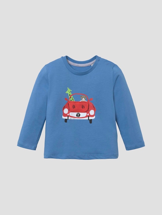 Langarmshirt mit Motivprint - Babies - chalky azure|blue Langarmshirt mit Motivprint - Babies - chalky azure|blue - 7 - Tom Tailor E-Shop Kollektion