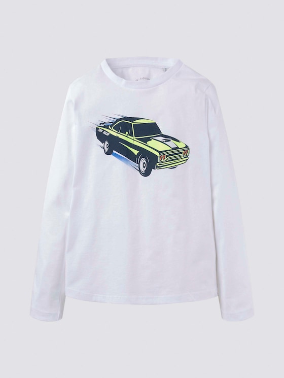 Langarmshirt mit Rennfahrer-Print - Jungen - original|original Langarmshirt mit Rennfahrer-Print - Jungen - original|original - 7 - Tom Tailor E-Shop Kollektion