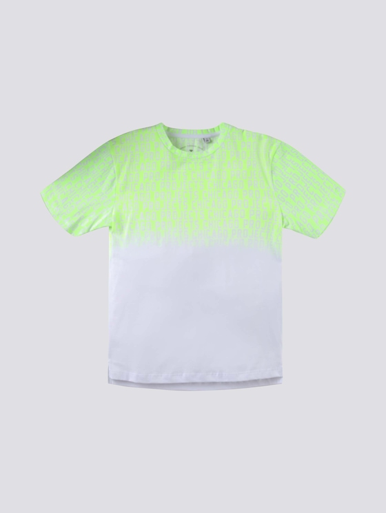 T-Shirt mit verlaufendem Print - Jungen - flashy lime|green T-Shirt mit verlaufendem Print - Jungen - flashy lime|green - 7 - Tom Tailor E-Shop Kollektion