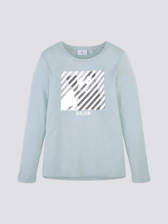 girls green long sleeve shirt