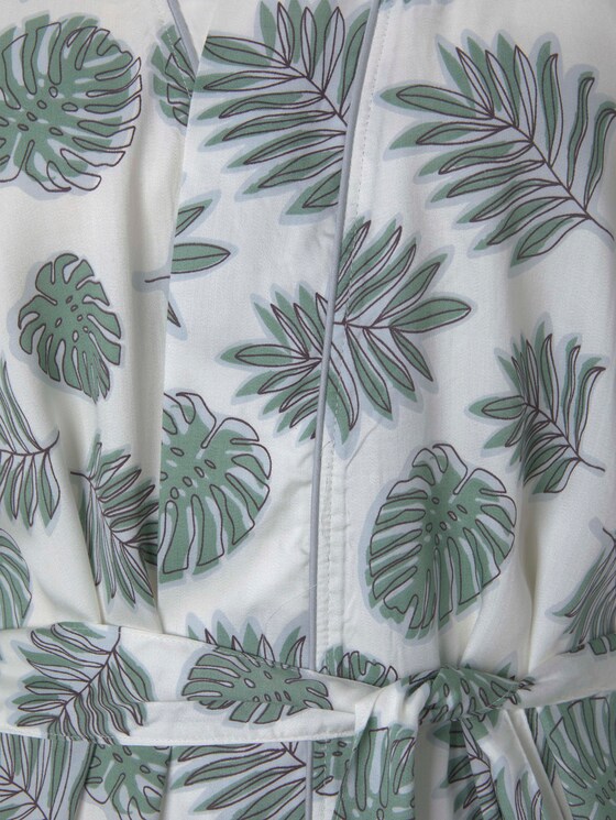 gemusterter Kimono - Frauen - light-green-allover gemusterter Kimono - Frauen - light-green-allover - 9 - TOM TAILOR