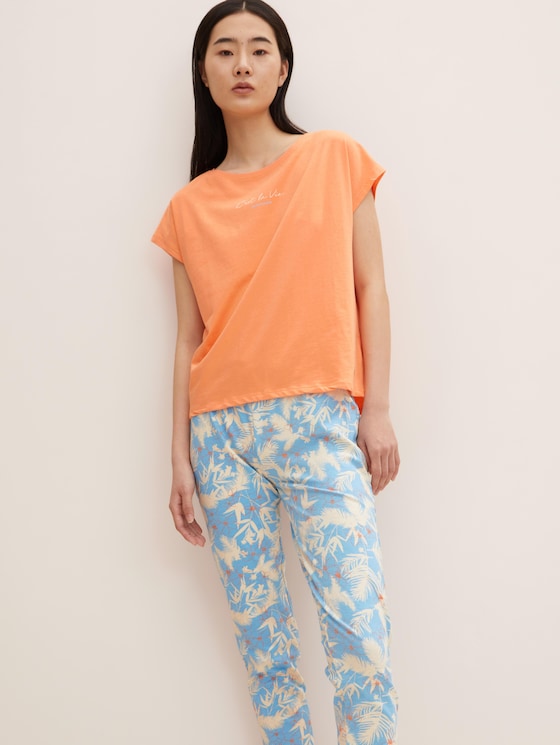 Pyjamaset door Women, light-blue-allover