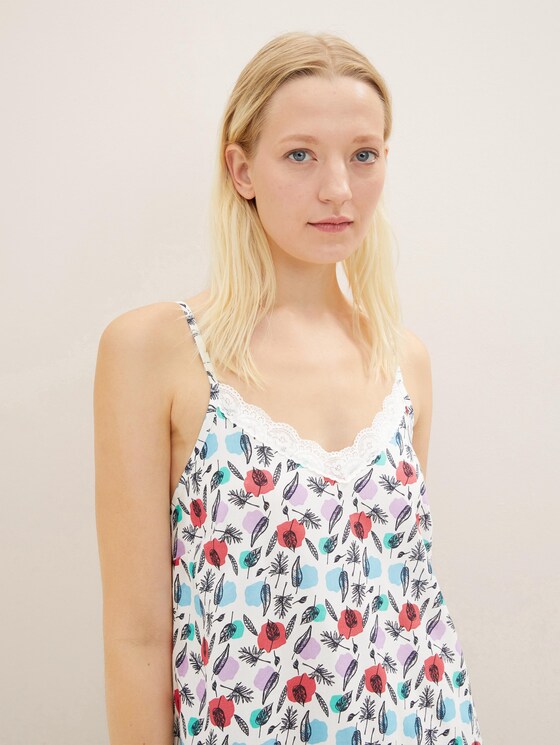 Nachthemd mit Blumenprint