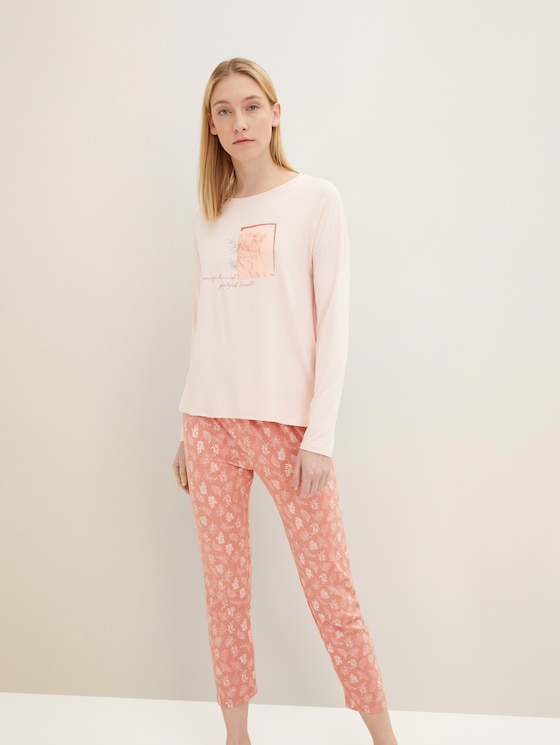 Pyjama door Women, rot-hell-Allover