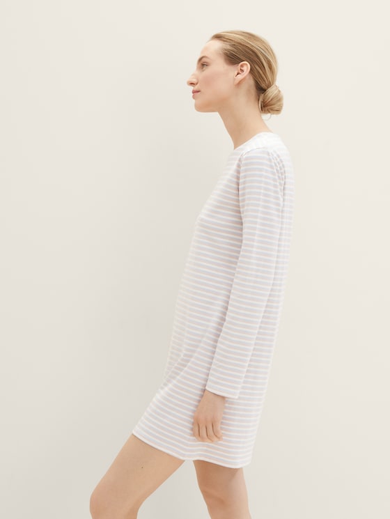 Striped nightgown