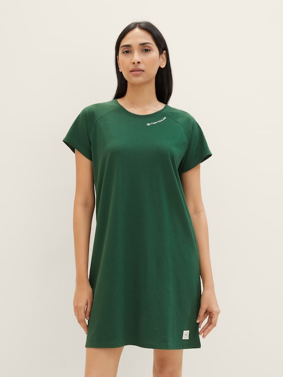 Unifarbenes Nachthemd von Women, dark green uni