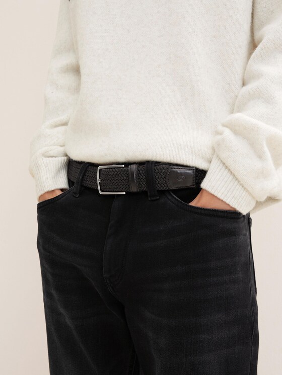 Geflochtener Gürtel - Männer - black uni Geflochtener Gürtel - Männer - black uni - 5 - TOM TAILOR