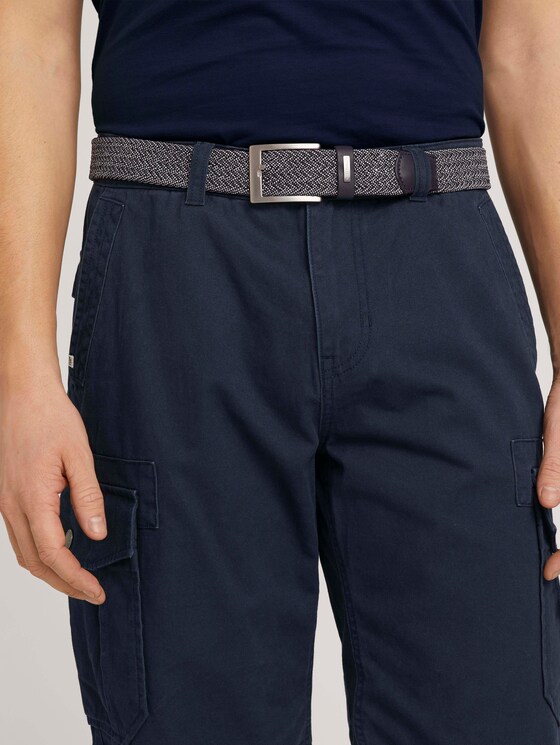 Geflochtener Gürtel mit Lederdetails - Männer - navy uni Geflochtener Gürtel mit Lederdetails - Männer - navy uni - 5 - TOM TAILOR