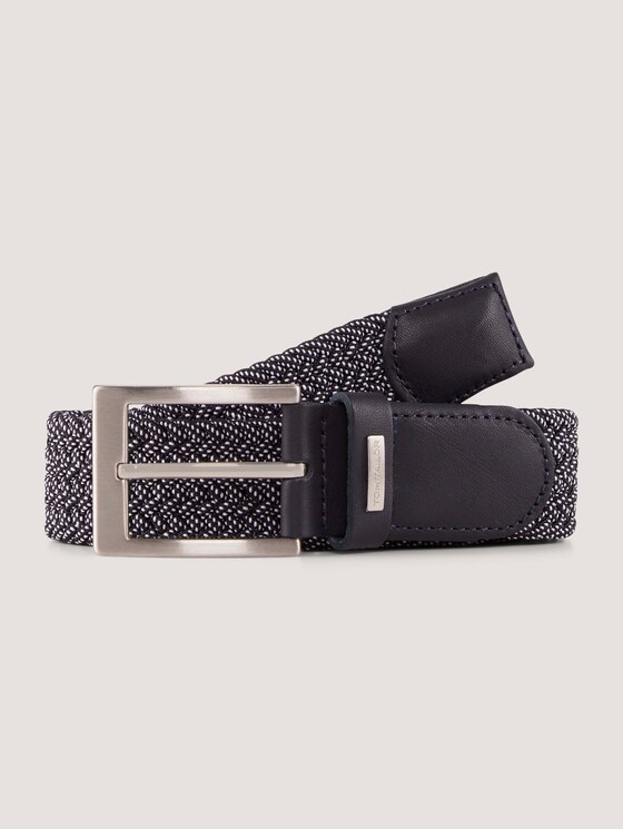 Geflochtener Gürtel mit Lederdetails - Männer - navy uni Geflochtener Gürtel mit Lederdetails - Männer - navy uni - 7 - TOM TAILOR