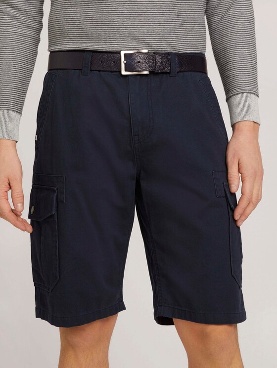 Ledergürtel mit Prägung - Männer - navy uni Ledergürtel mit Prägung - Männer - navy uni - 5 - TOM TAILOR