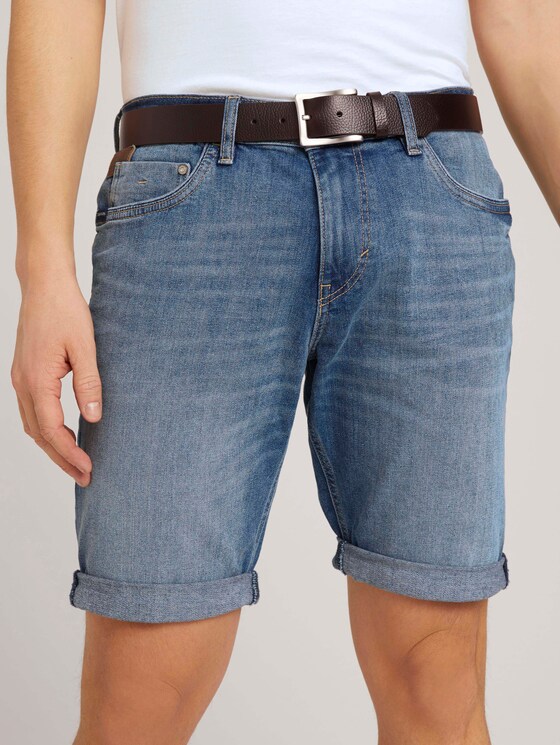 Ledergürtel mit Prägung - Männer - brown uni Ledergürtel mit Prägung - Männer - brown uni - 5 - TOM TAILOR