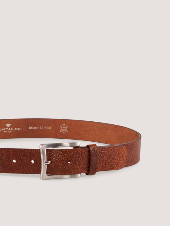 Ledergürtel mit Prägung - Männer - light brown uni Ledergürtel mit Prägung - Männer - light brown uni - 9 - TOM TAILOR