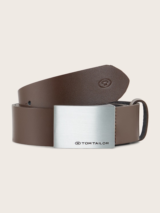 Ledergürtel von Men, brown uni