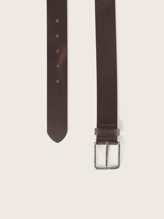 Leren riem in gebruikte look