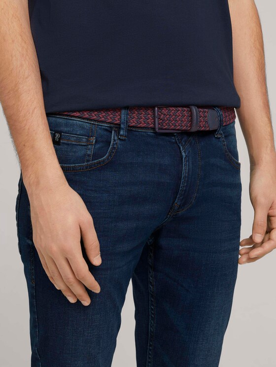 Bunt geflochtener Gürtel - Männer - navy/ red Bunt geflochtener Gürtel - Männer - navy/ red - 5 - TOM TAILOR Denim