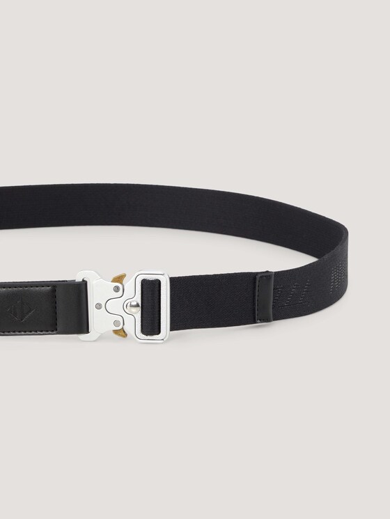 Long utility band belt - Men - black uni Long utility band belt - Men - black uni - 9 - TOM TAILOR Denim