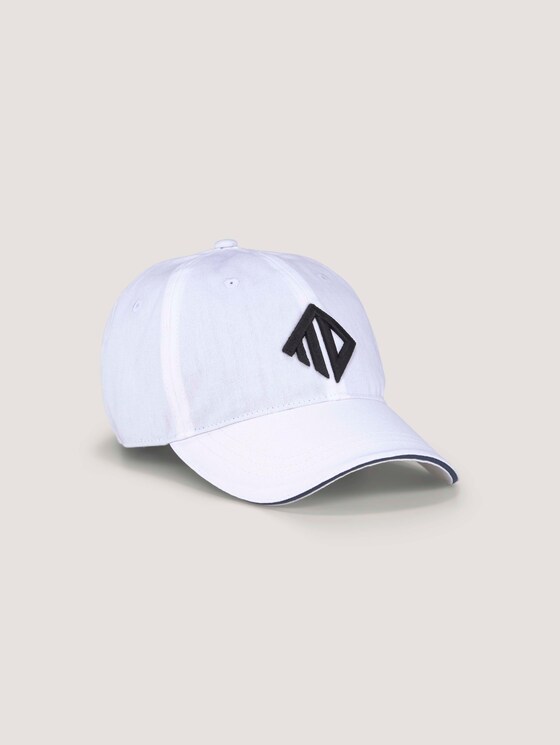Cap mit Logo Stickerei - Männer - white uni Cap mit Logo Stickerei - Männer - white uni - 9 - TOM TAILOR Denim
