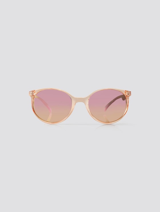 Abgerundete Unisex-Kindersonnenbrille - unisex - brown transparent Abgerundete Unisex-Kindersonnenbrille - unisex - brown transparent - 7 - TOM TAILOR
