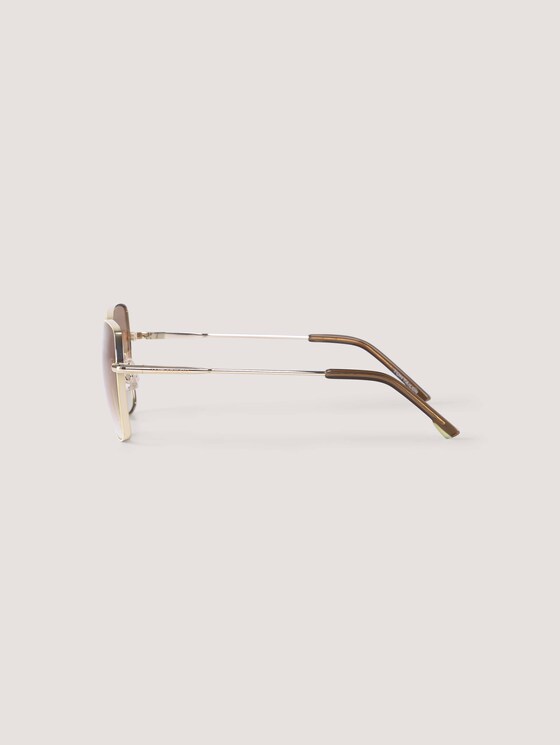 Sun glasses with colour accents - Women - gold-yellow Sun glasses with colour accents - Women - gold-yellow - 9 - TOM TAILOR