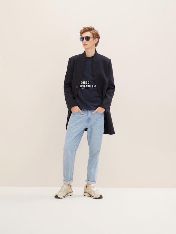 Aviator zonnebril door Denim Male, schwarz matt