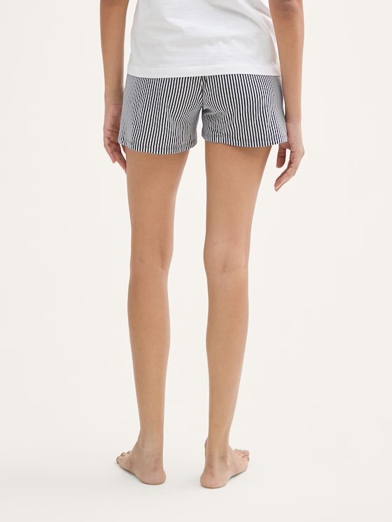 Gestreifte Pyjamashort - Frauen - blue stripes Gestreifte Pyjamashort - Frauen - blue stripes - 2 - TOM TAILOR
