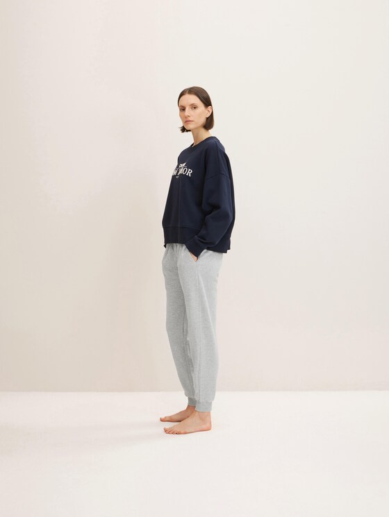 Pyjama Sweathose - Frauen - grey melange Pyjama Sweathose - Frauen - grey melange - 11 - TOM TAILOR