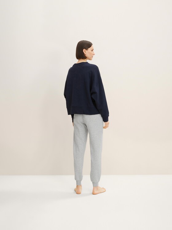 Pyjama Sweathose - Frauen - grey melange Pyjama Sweathose - Frauen - grey melange - 2 - TOM TAILOR
