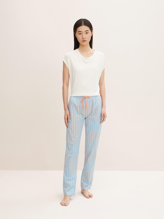 gestreepte Pyjamabroek door Women, blue stripes