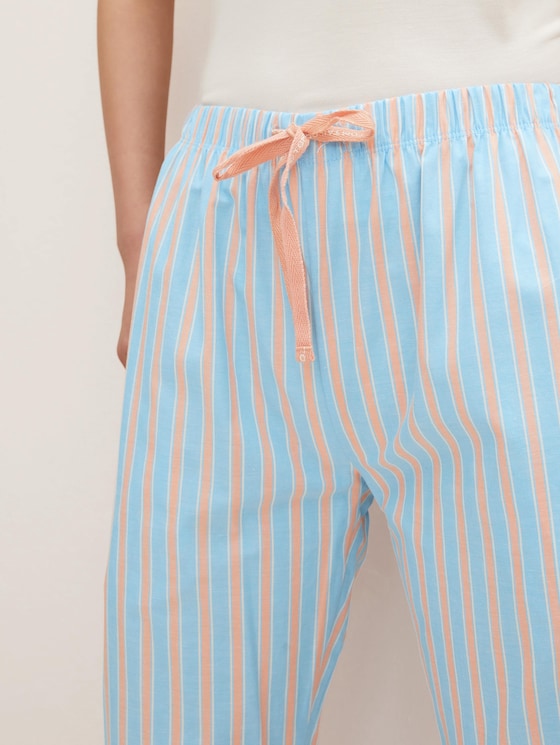 Striped pyjama bottoms