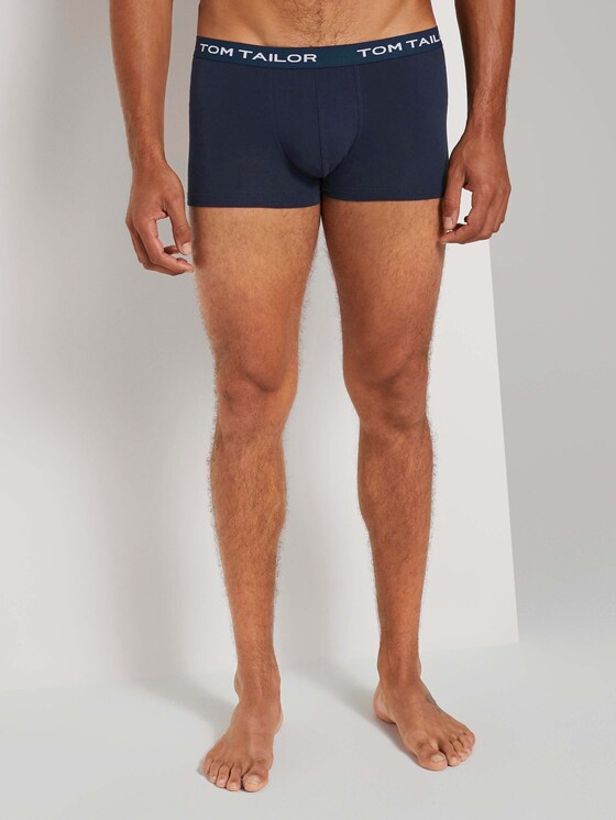 Hip-Pants im Dreierpack - Männer - green melange Hip-Pants im Dreierpack - Männer - green melange - 56 - TOM TAILOR