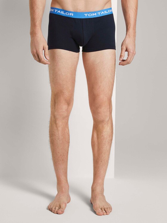 Hip-Pants im Dreierpack - Männer - blue-medium-melange Hip-Pants im Dreierpack - Männer - blue-medium-melange - 56 - TOM TAILOR