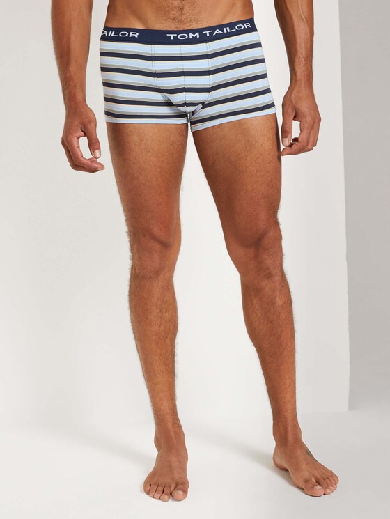 Hip-Pants im Dreierpack - Männer - blue stripes Hip-Pants im Dreierpack - Männer - blue stripes - 1 - TOM TAILOR
