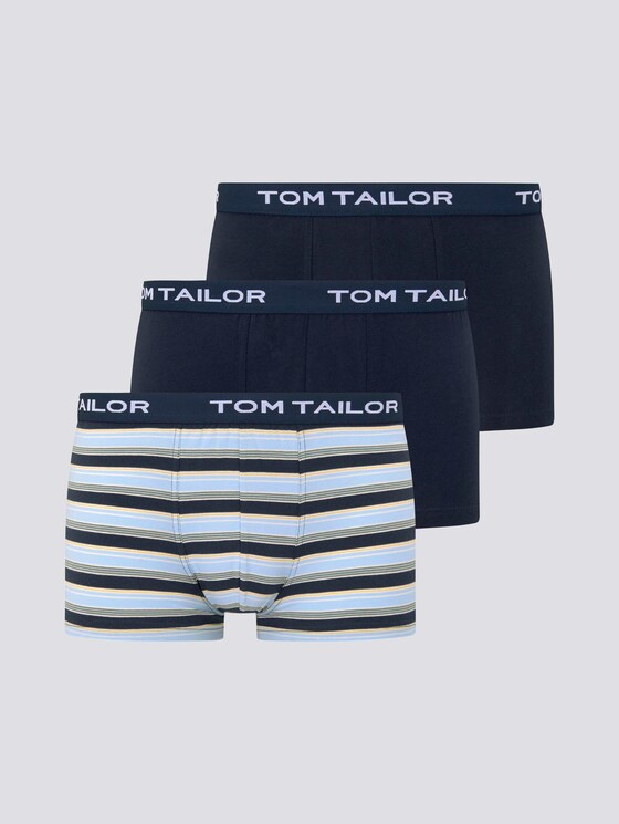 Hip-Pants im Dreierpack - Männer - blue stripes Hip-Pants im Dreierpack - Männer - blue stripes - 7 - TOM TAILOR