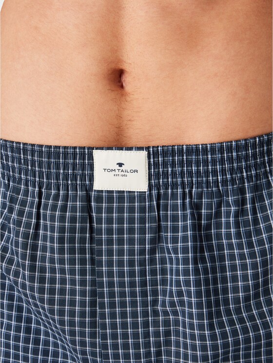Boxer-Shorts im Doppelpack - Männer - dk blue caro Boxer-Shorts im Doppelpack - Männer - dk blue caro - 9 - TOM TAILOR
