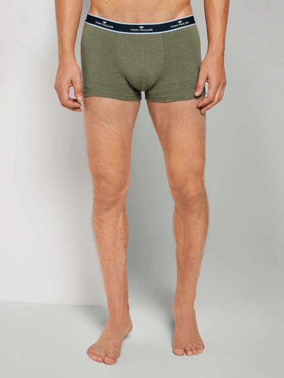 Hip-Pants im Doppelpack - Männer - green-medium melange Hip-Pants im Doppelpack - Männer - green-medium melange - 1 - TOM TAILOR