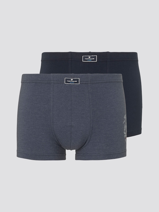 Hip-Pants im Doppelpack - Männer - blue-dark-melange Hip-Pants im Doppelpack - Männer - blue-dark-melange - 7 - TOM TAILOR