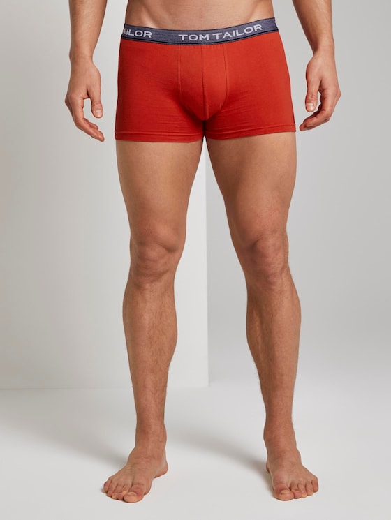 Plain hip pants - Men - red-medium-solid - 1 - TOM TAILOR